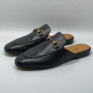 Gucci Princetown Leather Mules size 37.5
